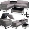 Corner Sofa Garden Furniture Table And Chairs Rattan Set Outdoor Wicker Dining