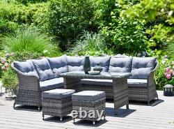 Florida Aluminium Rattan Garden Furniture Dining or Lounge 5 Year Warranty