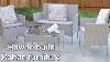How To Assemble Rattan Garden Furniture U0026 Review