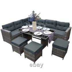 Jardi Rattan Corner Set Grey