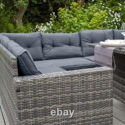 Jardi Rattan Corner Set Grey