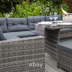 Jardi Rattan Corner Set Grey