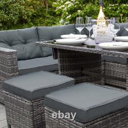 Jardi Rattan Corner Set Grey