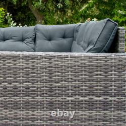 Jardi Rattan Corner Set Grey