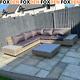 Large Corner Rattan Sofa Set Luxury Patio Wicker Garden Furniture Cushions Table