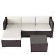 Rattan Garden Furniture Patio Sectional Corner Sofa Lounge Set Indoor Outdoor